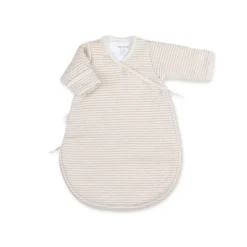 Bemini Saco de Dormir 0-1m (tog 2) - Stripe ecru natural pady jersey