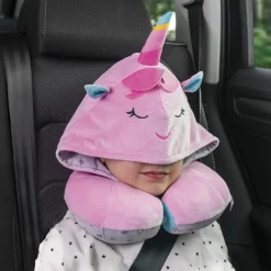 Benbat Almofada de Viagem Hoddie - Unicórnio