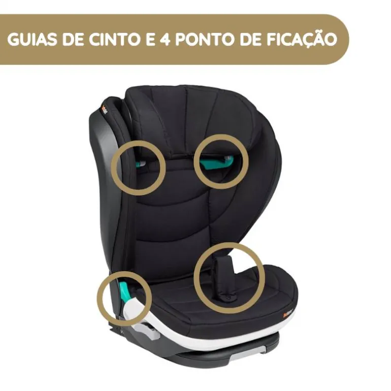 Besafe Cadeira Auto Flex FIX 2 i-Size - Metallic Mélange