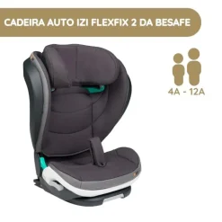 Besafe Cadeira Auto Flex FIX 2 i-Size - Metallic Mélange