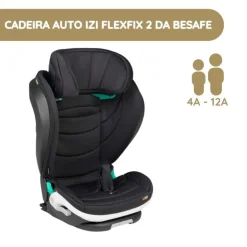 Besafe Cadeira Auto Flex FIX 2 i-Size - Black Soft Breeze