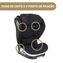 Besafe Cadeira Auto Flex FIX 2 i-Size - Black Soft Breeze