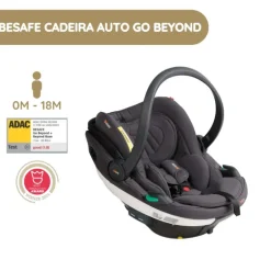 BeSafe Cadeira Auto Go Beyond - Dark Grey Mélange