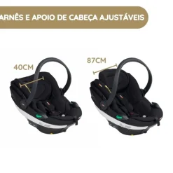 BeSafe Cadeira Auto Go Beyond - Dark Grey Mélange