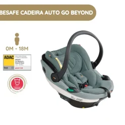 BeSafe Cadeira Auto Go Beyond - Sea Green Mélange
