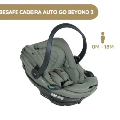 BeSafe Cadeira Auto Go Beyond 2 - Meadow Green SoftBreeze