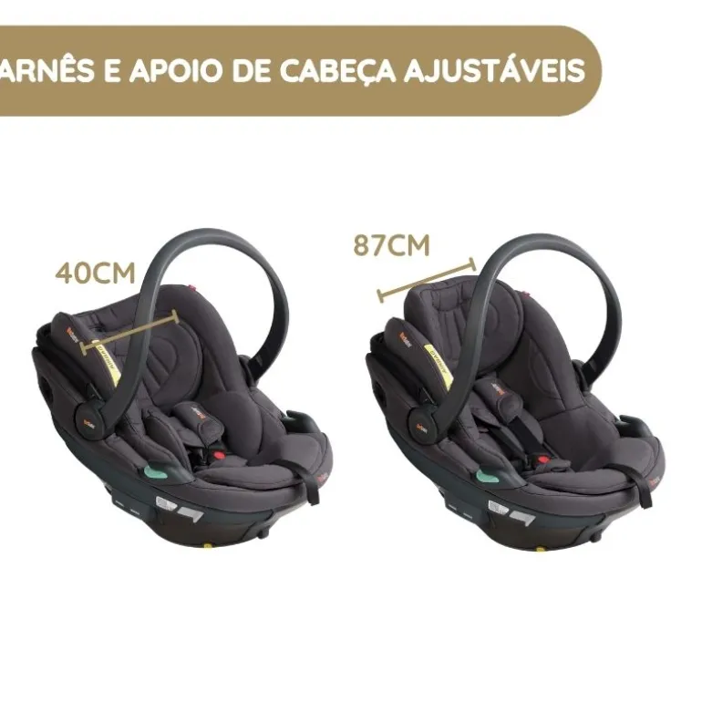 BeSafe Cadeira Auto Go Beyond 2 - Meadow Green SoftBreeze