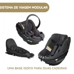 BeSafe Cadeira Auto Go Beyond 2 - Dark Grey Mélange