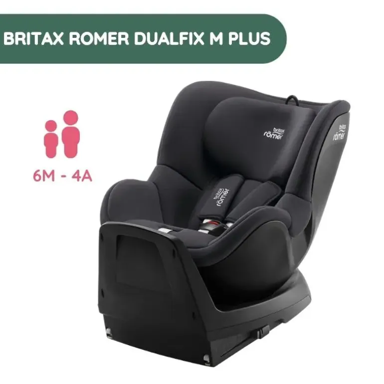 Britax Romer Dualfix M Plus - Midnight Grey