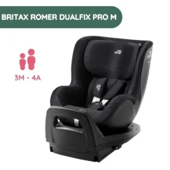 Britax Romer Dualfix Pro M - Classic Deep Black