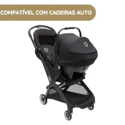Bugaboo Carrinho de Bebé Butterfly - Black/Forest Green