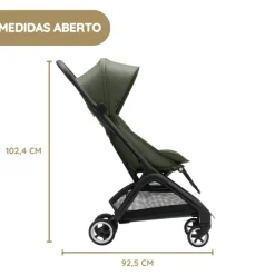 Bugaboo Carrinho de Bebé Butterfly - Black/Midnight Black