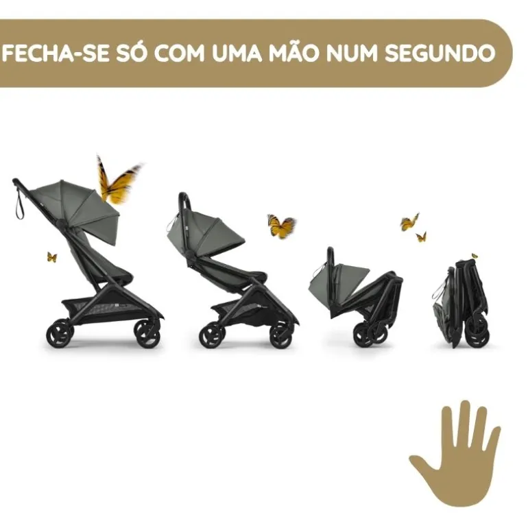 Bugaboo Carrinho de Bebé Butterfly 2 - Forest Green