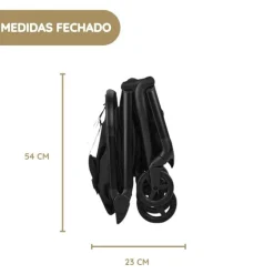 Bugaboo Carrinho de Bebé Butterfly 2 - Heritage Black