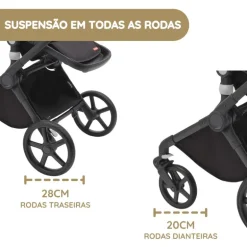 Bugaboo Carrinho de Bebé Fox Cub completo - Stormy blue