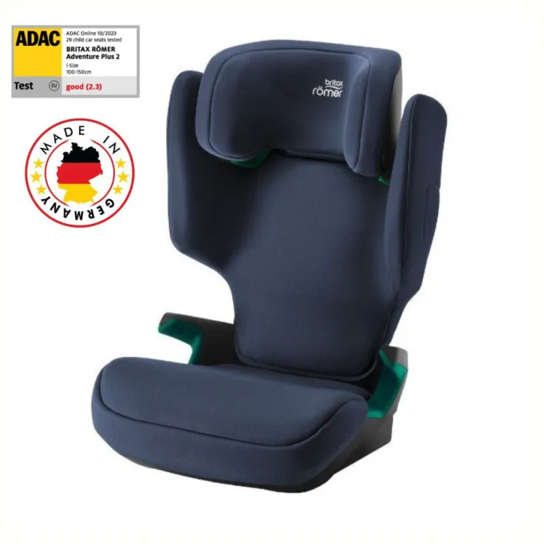 Cadeira Auto Adventure PLUS 2 da Britax Romer - Moonlight Blue dos 3.5 aos 12 anos