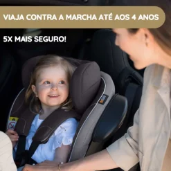 Cadeira Auto iZi Turn i-Size da BeSafe - Metallic Mélange