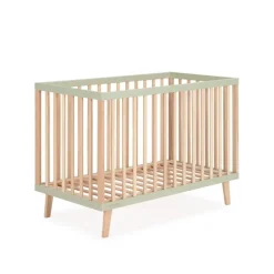 Cama Mountain 120x60 da Micuna - Mint/Madeira