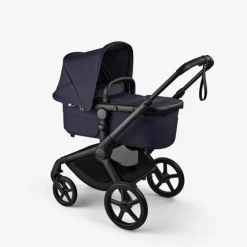 Carrinho de Bebé Bugaboo Fox 5 Renew - Negro/Azul Indigo