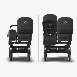 Carrinho de Bebé Donkey 5 Mono Completo da Bugaboo - Cresce com a família - Black/Forest Green