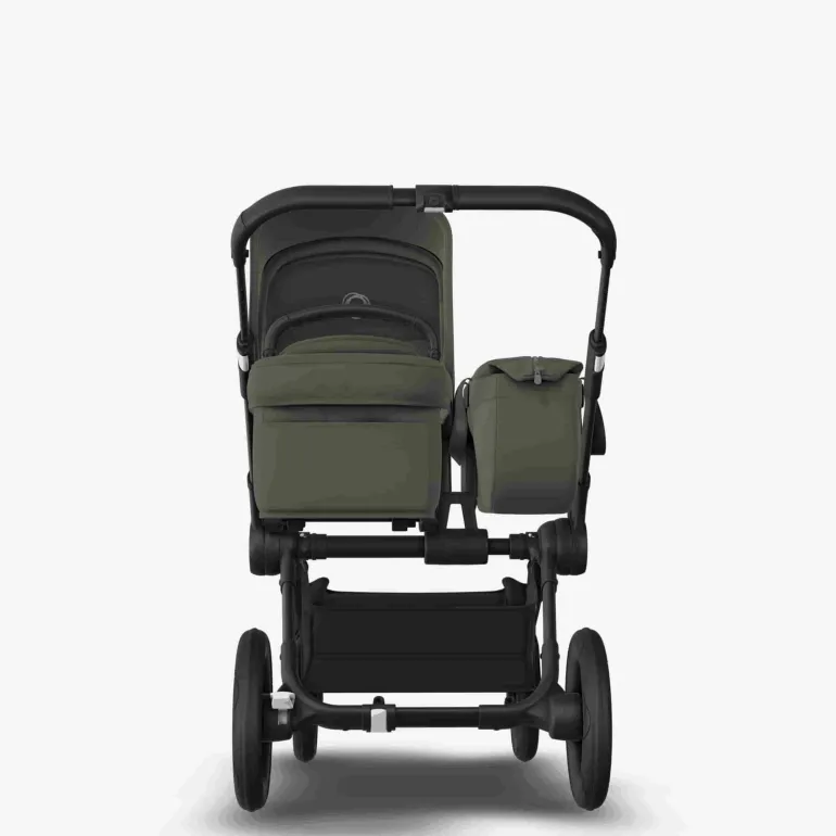 Carrinho de Bebé Donkey 5 Mono Completo da Bugaboo - Cresce com a família - Black/Forest Green