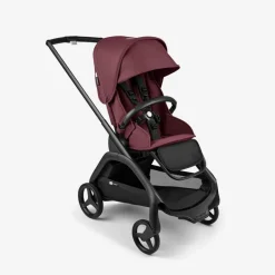 Carrinho de Bebé Dragonfly Completo da Bugaboo - Black/Dark Cherry