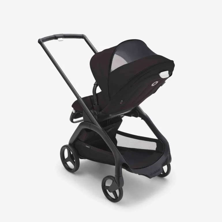 Carrinho de Bebé Dragonfly Completo da Bugaboo - Black/Dark Cherry