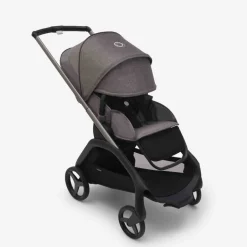 Carrinho de Bebé Dragonfly Completo da Bugaboo - Graphite/Grey Melange
