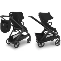 Carrinho de Bebé Dragonfly Completo da Bugaboo - Graphite/Grey Melange