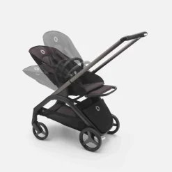 Carrinho de Bebé Dragonfly Completo da Bugaboo - Black/Forest Green