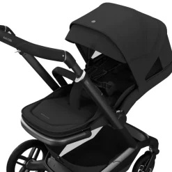 Carrinho de Bebé Fame + Alcofa da Maxi-Cosi - Conforto premium dos 0 meses aos 4 anos - Twillic Black