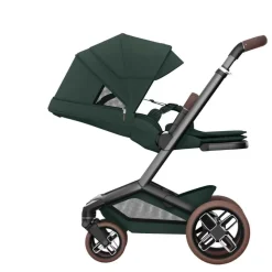 Carrinho de Bebé Fame + Alcofa da Maxi-Cosi - Conforto premium dos 0 meses aos 4 anos - Twillic Green