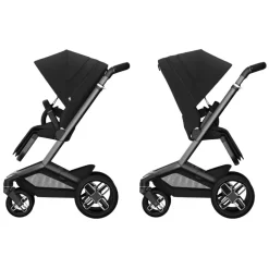 Carrinho de Bebé Fame da Maxi-Cosi - Conforto premium dos 0 meses aos 4 anos - Twillic Black