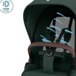 Carrinho de Bebé Fame da Maxi-Cosi - Conforto premium dos 0 meses aos 4 anos - Twillic Green