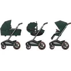 Carrinho de Bebé Fame da Maxi-Cosi - Conforto premium dos 0 meses aos 4 anos - Twillic Green