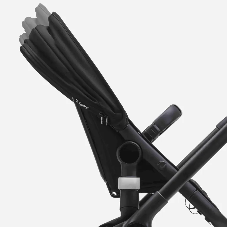 Carrinho de Bebé Fox 5 Completo da Bugaboo - Black/Grey Melange