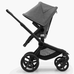 Carrinho de Bebé Fox 5 Completo da Bugaboo - Black/Grey Melange