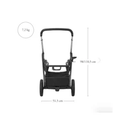 Carrinho de Bebé Inglesina Aptica System Quattro - Crystal Grey