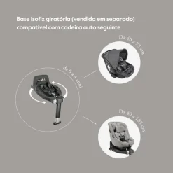Carrinho de Bebé Inglesina Aptica System Quattro - Sapphire Blue