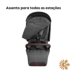 Carrinho de Bebé Inglesina Aptica System Quattro - Vicuna Beige