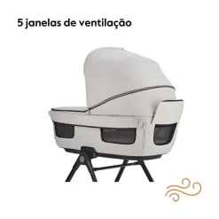 Carrinho de Bebé Inglesina Aptica System Duo - Marble Grey