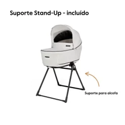 Carrinho de Bebé Inglesina System Duo Aptica - Platinum Grey