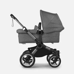 Carrinho de Bebé para Gémeos Bugaboo Donkey 5 Twin - Graphite/Gris Melange