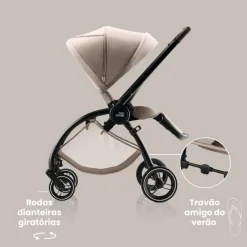 Carrinho de Bebé Rio da Britax Römer - Style Carbon Black