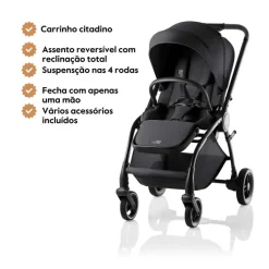 Carrinho de Bebé Rio da Britax Römer - Style Carbon Black