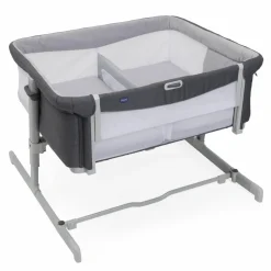 Chicco Berço de Gémeos Next2Me Twin - Magnet Grey