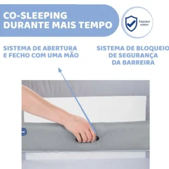 Chicco Berço Next2Me Forever - Moon Grey