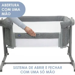 Chicco Berço Next2Me Magic Evo - Desert Taupe