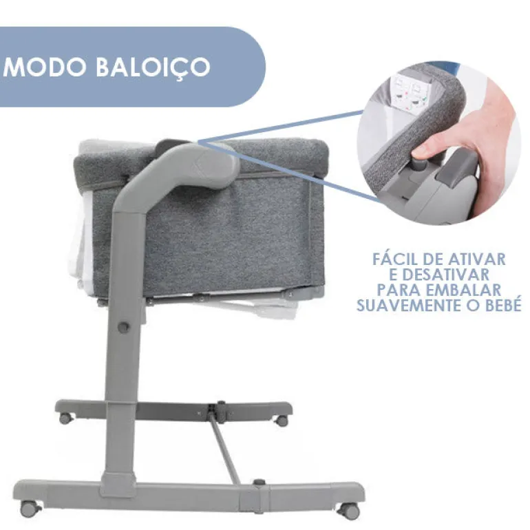 Chicco Berço Next2Me Magic Evo - Desert Taupe