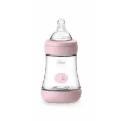 Chicco Biberão Perfect5 PP 150 Slow Silicone 0m+ - Girl